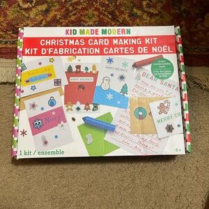 Kid Made Modern Christmas Card Making Kit